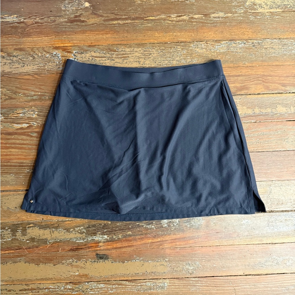 Vintage Tail Black Athletic Golf/Tennis Skort ~ Size Large 💚🍄